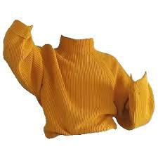 yellow png sweater