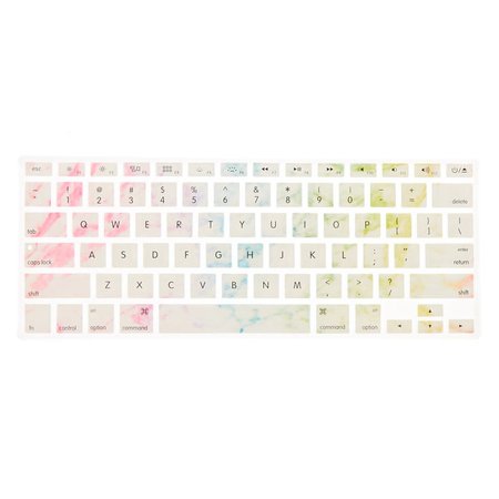 Pastel Rainbow MacBook® Silicone Keyboard Cover | Claire's US