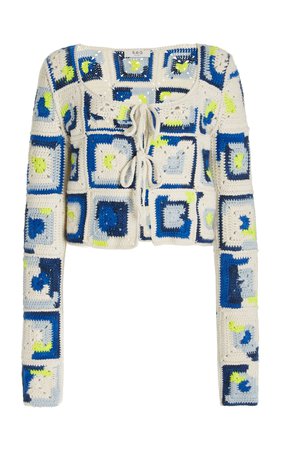 Hayden Crocheted Wool Cardigan By Sea | Moda Operandi