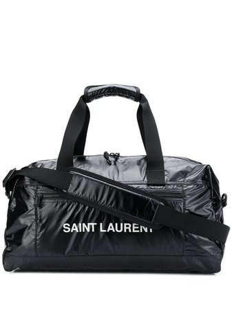 Shop black Saint Laurent NUXX Nylon holdall with Express Delivery - Farfetch