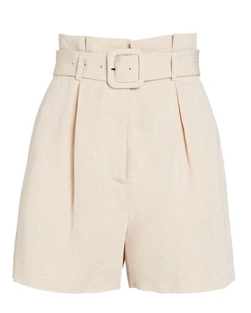 INTERMIX Private Label Kamron Belted Shorts | INTERMIX®
