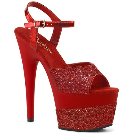 (Red Glitter) Adore-709-2G – Pleaser Shoes