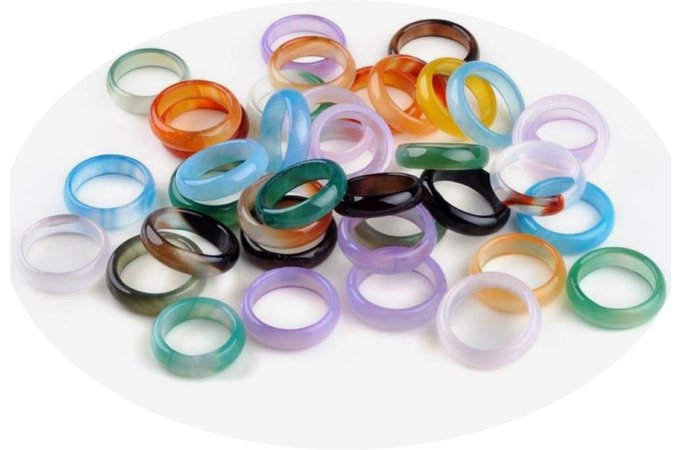 colored rings