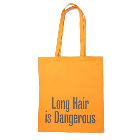 Plinth - Long Hair is Dangerous Tote Bag