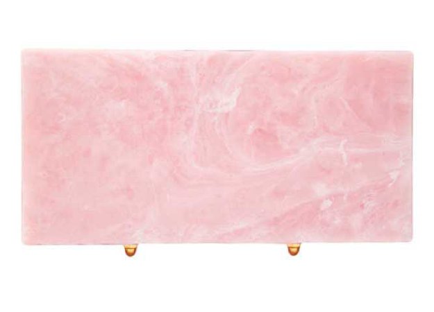 pink marble bag