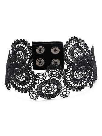 Shop Manokhi lace choker necklace with Express Delivery - FARFETCH