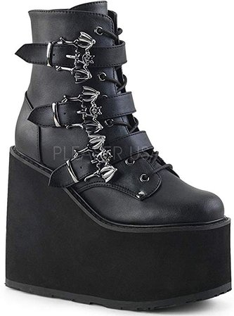 Amazon.com | Demonia Women's Swing-103 Ankle Boot | Ankle & Bootie