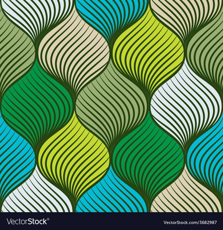 Abstract braid seamless pattern Royalty Free Vector Image