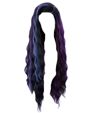 Long Wavy Oil Slick Hair 1 (Dei5 edit)