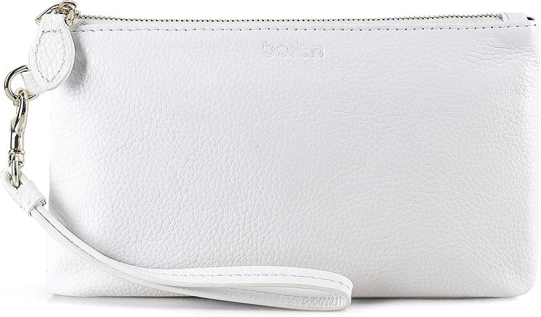 Befen Women Leather White Wristlet Clutch Cell Phone Wallet, Smartphone Wristlet Purses and Handbags : Amazon.ca: Clothing, Shoes & Accessories