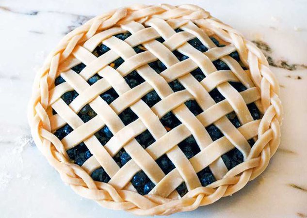 blueberry pie 🥧