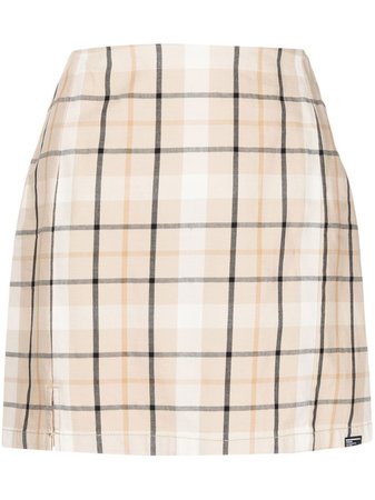 CHOCOOLATE checked-pattern Mini Skirt - Farfetch