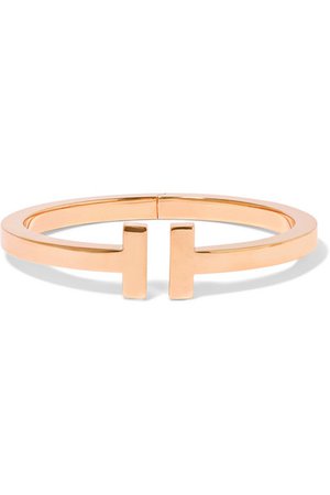 Tiffany & Co. | Bracelet en or rose 18 carats T Square | NET-A-PORTER.COM