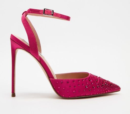 Pink sparkle stilettos