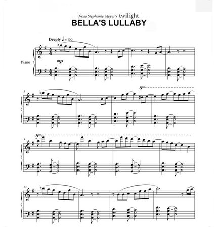 Twilight Bella's Lullaby