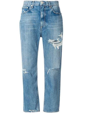 Rag & Bone Distressed Boyfriend Jeans $326 - Buy SS18 Online - Fast Global Delivery, Price