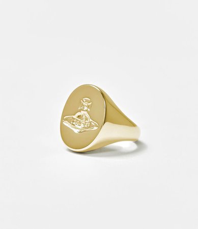 Vivienne Westwood Women's Designer Rings | Women's Jewellery | Vivienne Westwood - Seal Ring