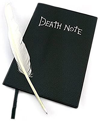 Amazon.com: L-zonc 135 Pages Death Note Notebook with Feather Pen: Sports & Outdoors