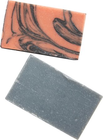 Package Free Rose Charcoal Face Soap Bar & Charcoal Soap Bar Set