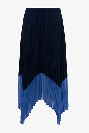 Ali Pleated Midi Skirt | New Arrivals | French Connection Usa