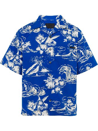 Prada Hawaii-print Shirt - Farfetch