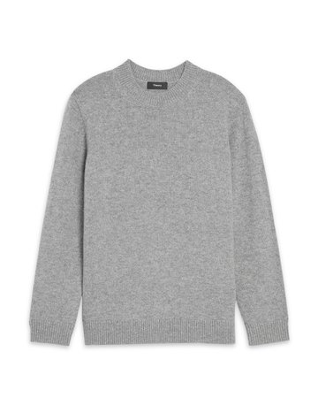 Cashmere Relaxed Crewneck Sweater | Theory