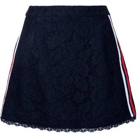 Guild Prime floral lace A-line skirt