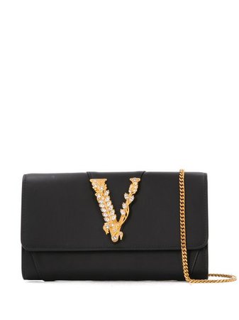 Versace Virtus Clutch Bag - Farfetch