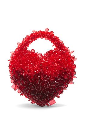 Clio Peppiatt Exclusive Heart Quartz Bag