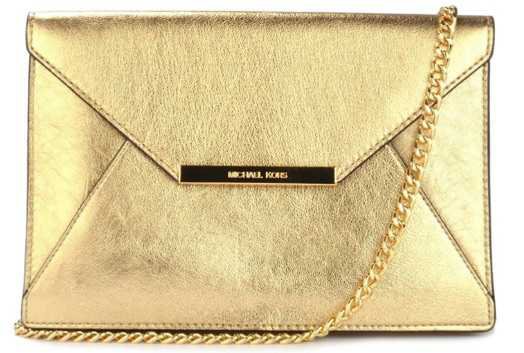gold clutch with chain