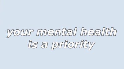 your mental health
