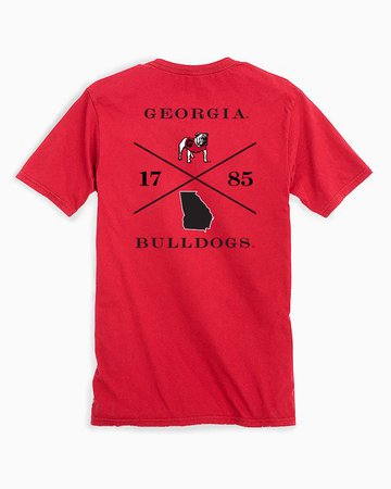 Collegiate Apparel - Georgia Bulldogs T-Shirt | Southern Tide