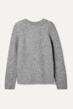 Helmut Lang | Ghost ribbed-knit sweater | NET-A-PORTER.COM