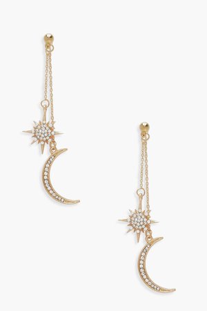 sun and moon earrings