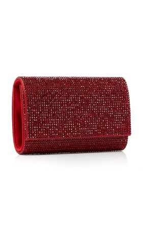 Fizzy Crystal-Embellished Clutch by Judith Leiber Couture | Moda Operandi