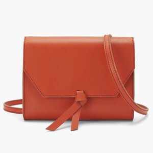 Siena Mini Satchel - Orange — Italian Leather Handbags, Purses & Ballet Flats | ALEXANDRA DE CURTIS