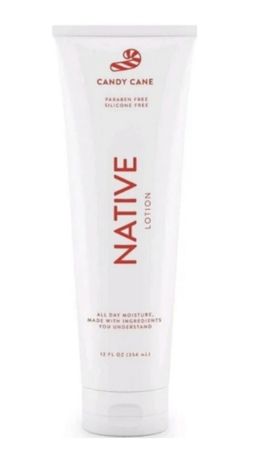 Candy cane lotion native