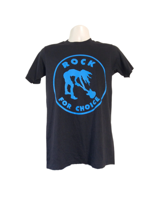 Rock for Choice vintage 90s tees top music concerts