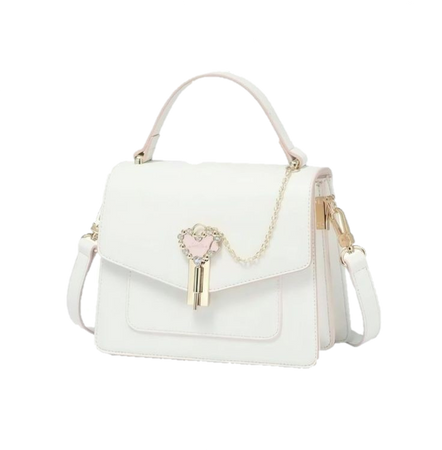 Cute White Soft Bag