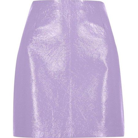 purple mini skirt polyvore - Pesquisa Google