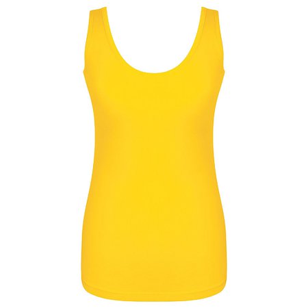 Womens Yellow Tank Top | Party City