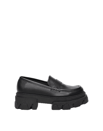 ALOHAS Trailblazer - Black Leather Loafers