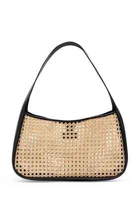 Rattan Basket Shoulder Bag  By St. Agni | Moda Operandi