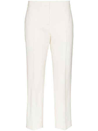 Alexander McQueen cropped tailored trousers