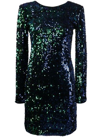 Armani Exchange sequin-embellished Mini Dress