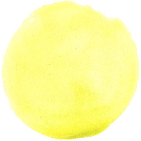 Light Yellow Watercolor Circle