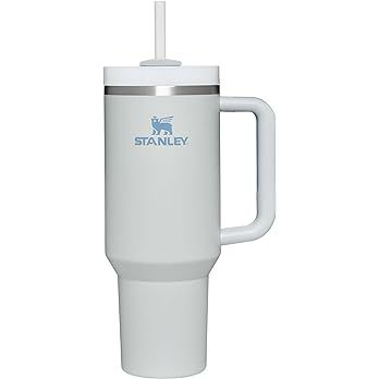 Amazon.com: Stanley Quencher H2.0 FlowState Stainless Steel Vacuum Insulated Tumbler with Lid and Straw for Water, Iced Tea or Coffee, Smoothie and More, Fog, 40 oz : Home & Kitchen
