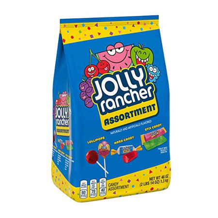 Amazon.com : Jolly Rancher Assortment Candy, Sticks, Lollipops, Hard Candy, 46 Oz : Grocery & Gourmet Food