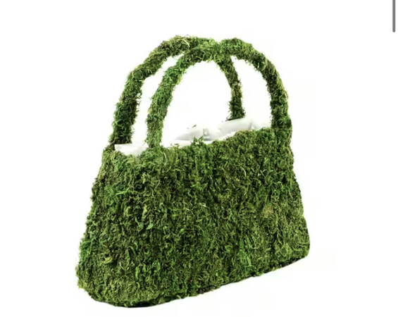 green purse