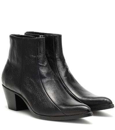 Finn leather ankle boots